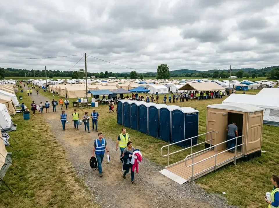 disaster-relief-camp-restrooms-010 — frequently asked questions, Dumpster & Portable Bathrooms Rental in Sunset, LA